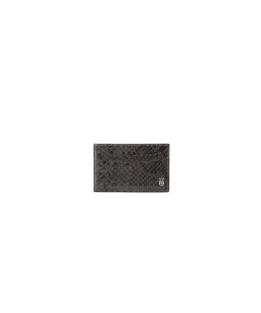 Anthracite Python | Credit Card Holder