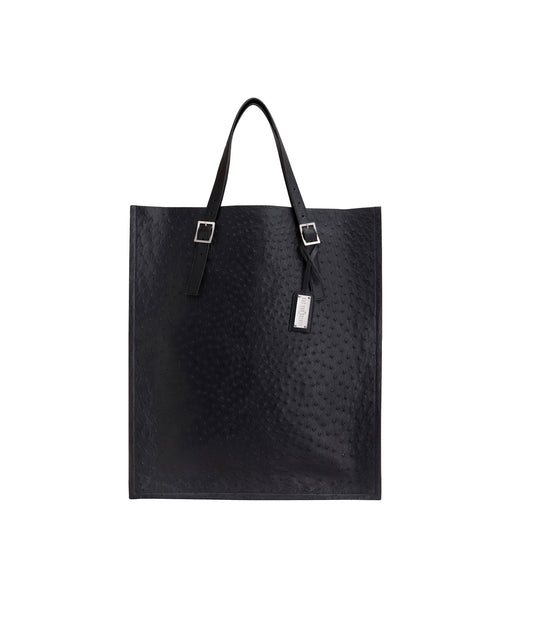 Black Ostrich | 'Indoda' Artist Tote