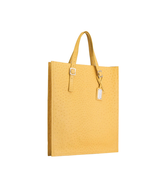 Yellow Ostrich | 'Indoda' Artist Tote