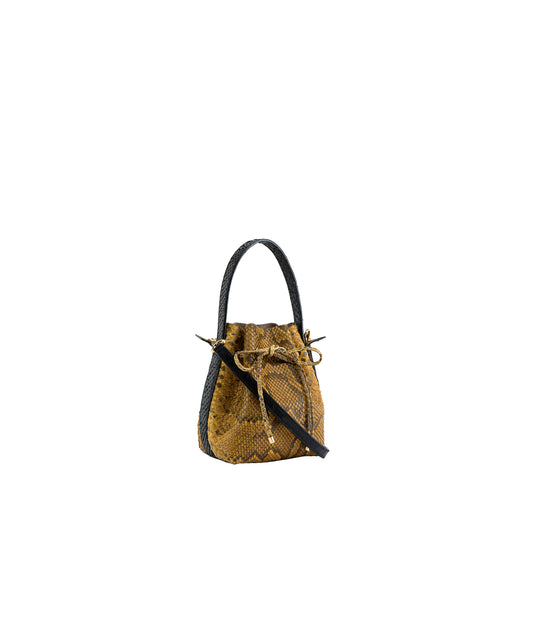 'Intambo' Drawstring Bag | Yellow