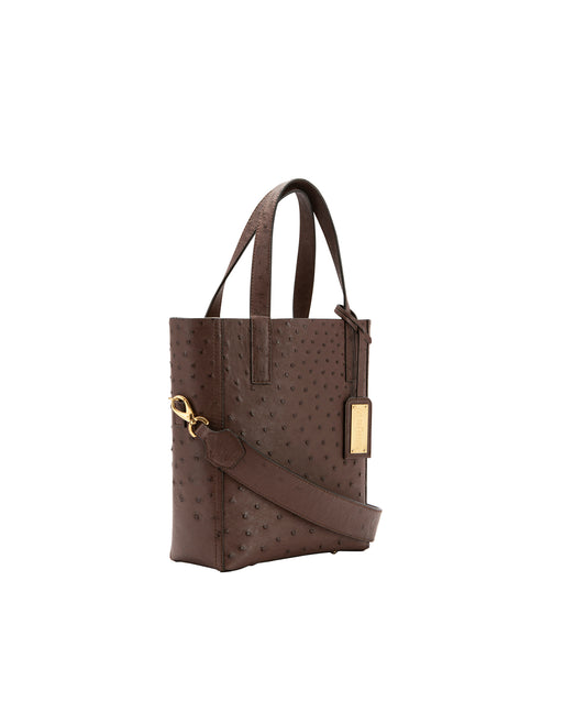 Mini Crossbody 'Ntombi' Tote | Chocolate