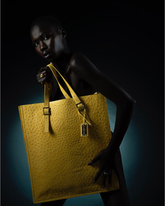 'Indoda' Artist Tote | Yellow