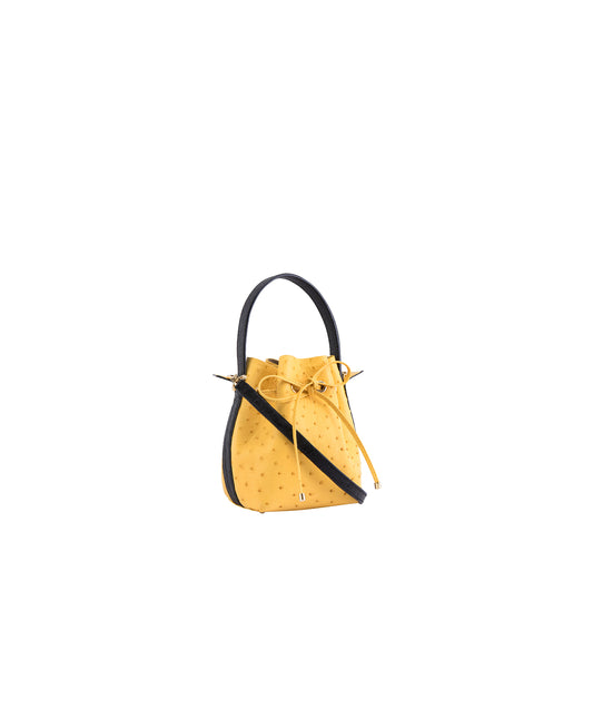 'Intambo' Drawstring Bag | Sun Yellow