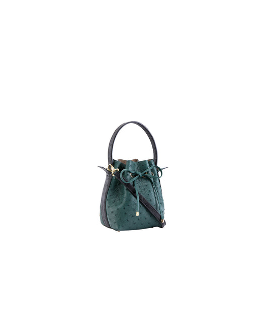 'Intambo' Drawstring Bag | Emerald Green
