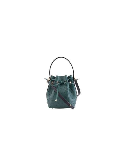 'Intambo' Drawstring Bag | Emerald Green