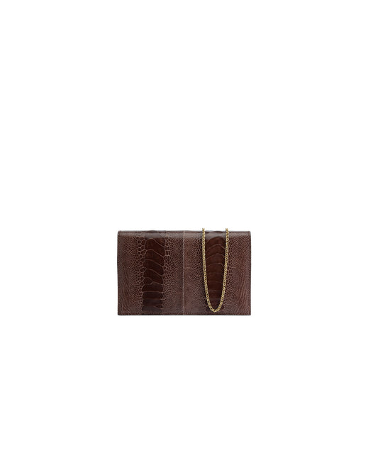 'Isandla' Clutch | Glossed Aubergine