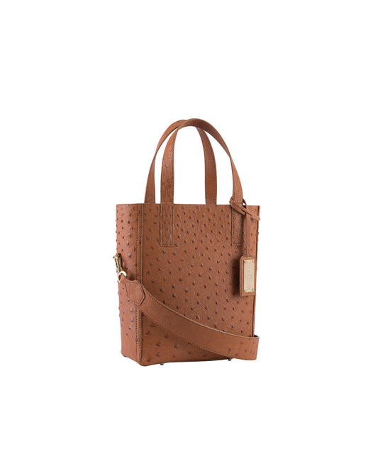 Mini Crossbody 'Ntombi' Tote | Cognac