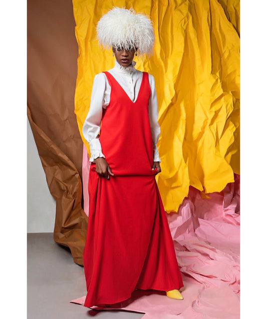 Contemporary V-Neck Dress